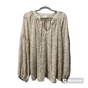 NWOT 2XL Perch Long-sleeve Blouse